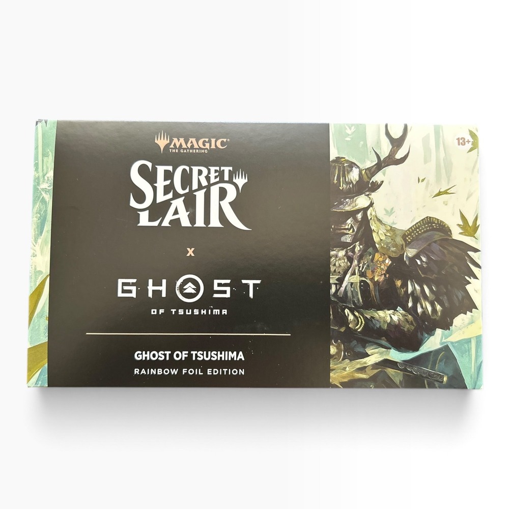 Magic The Gathering Secret Lair x Ghost of Tsushima Rainbow Foil Edition NEW
